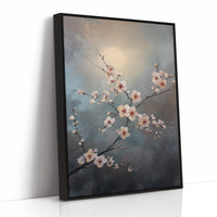 Cherry Blossoms Pierce Storm Clouds