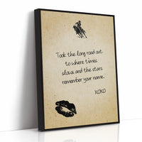 Took the Long Road Out — Cowboy Love Letter Print
