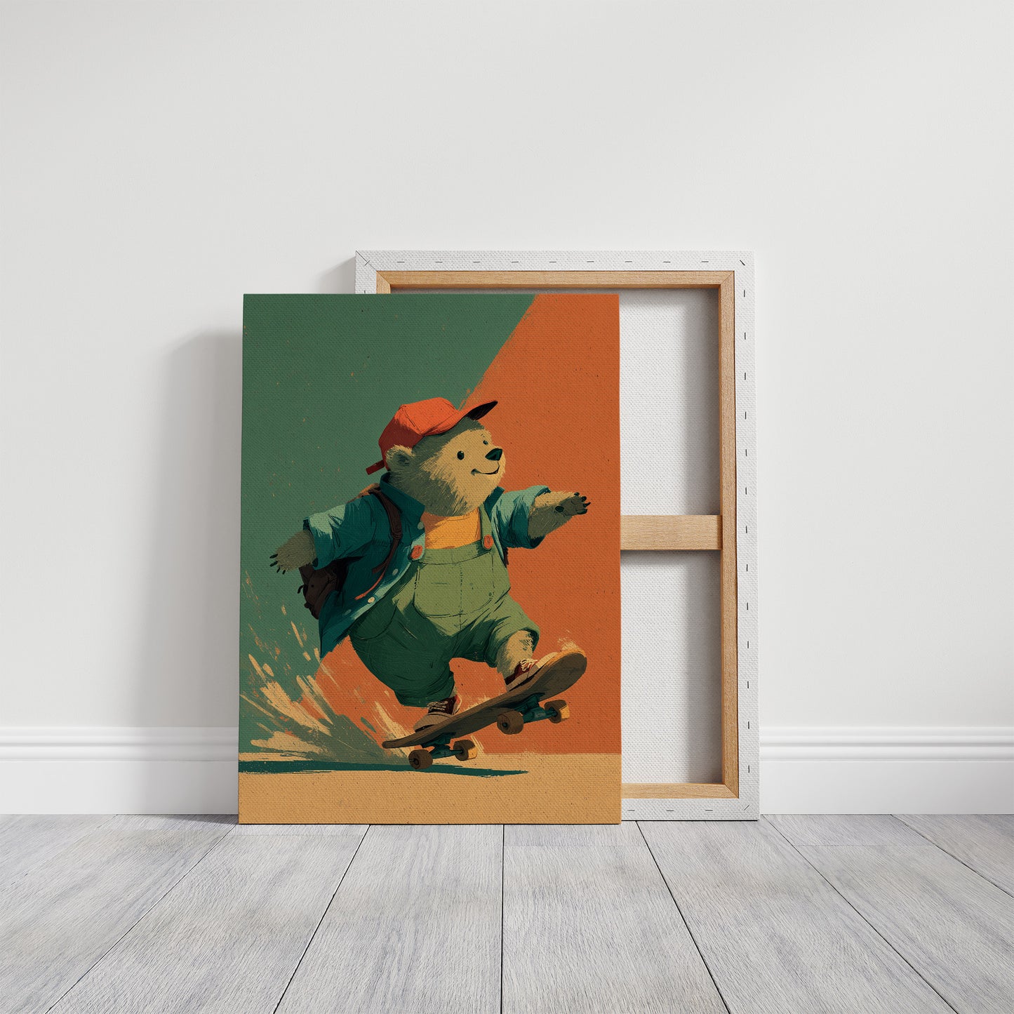 Bear Catches Air