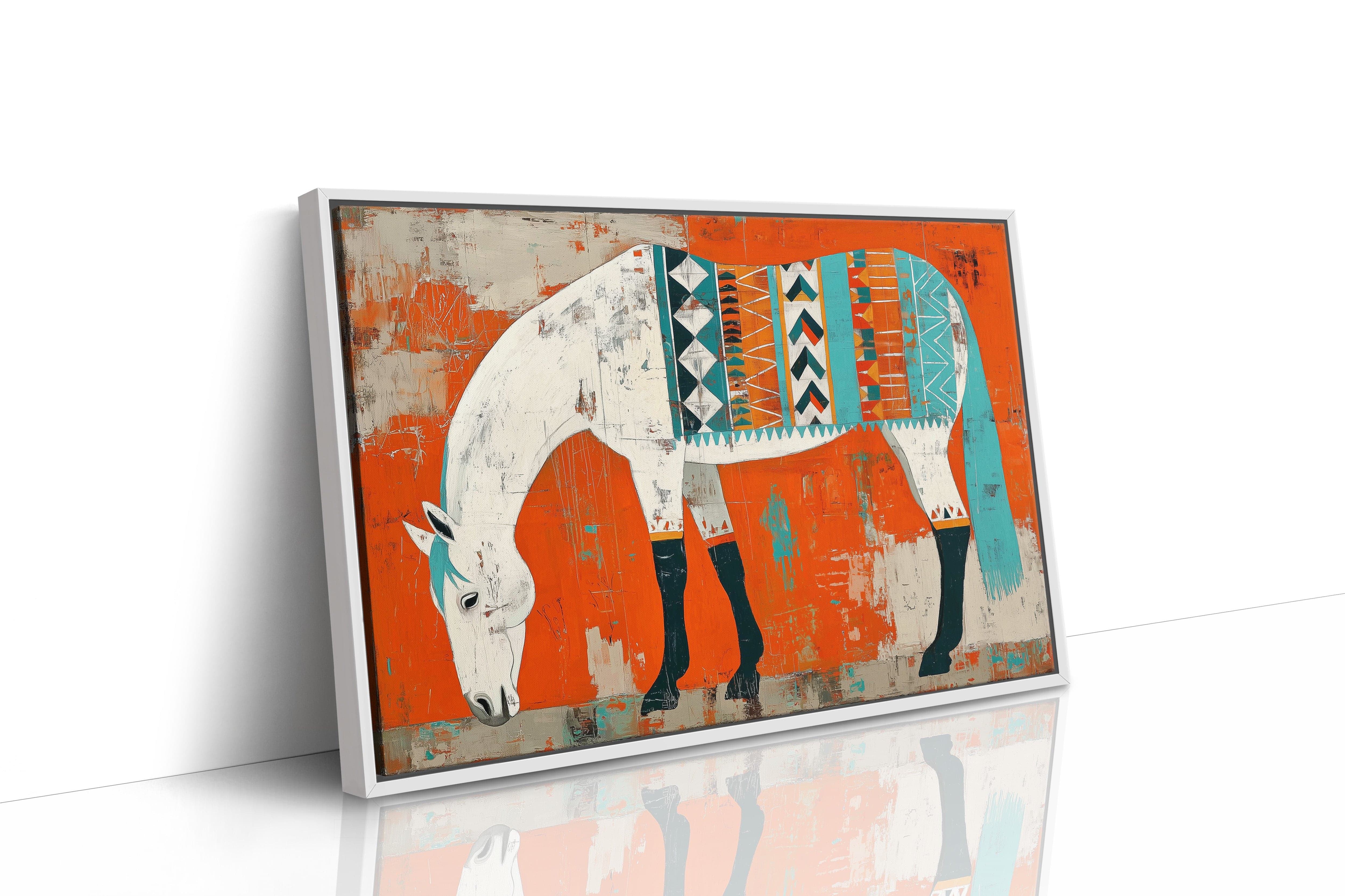 Turquoise Patterns Grace Noble Steed