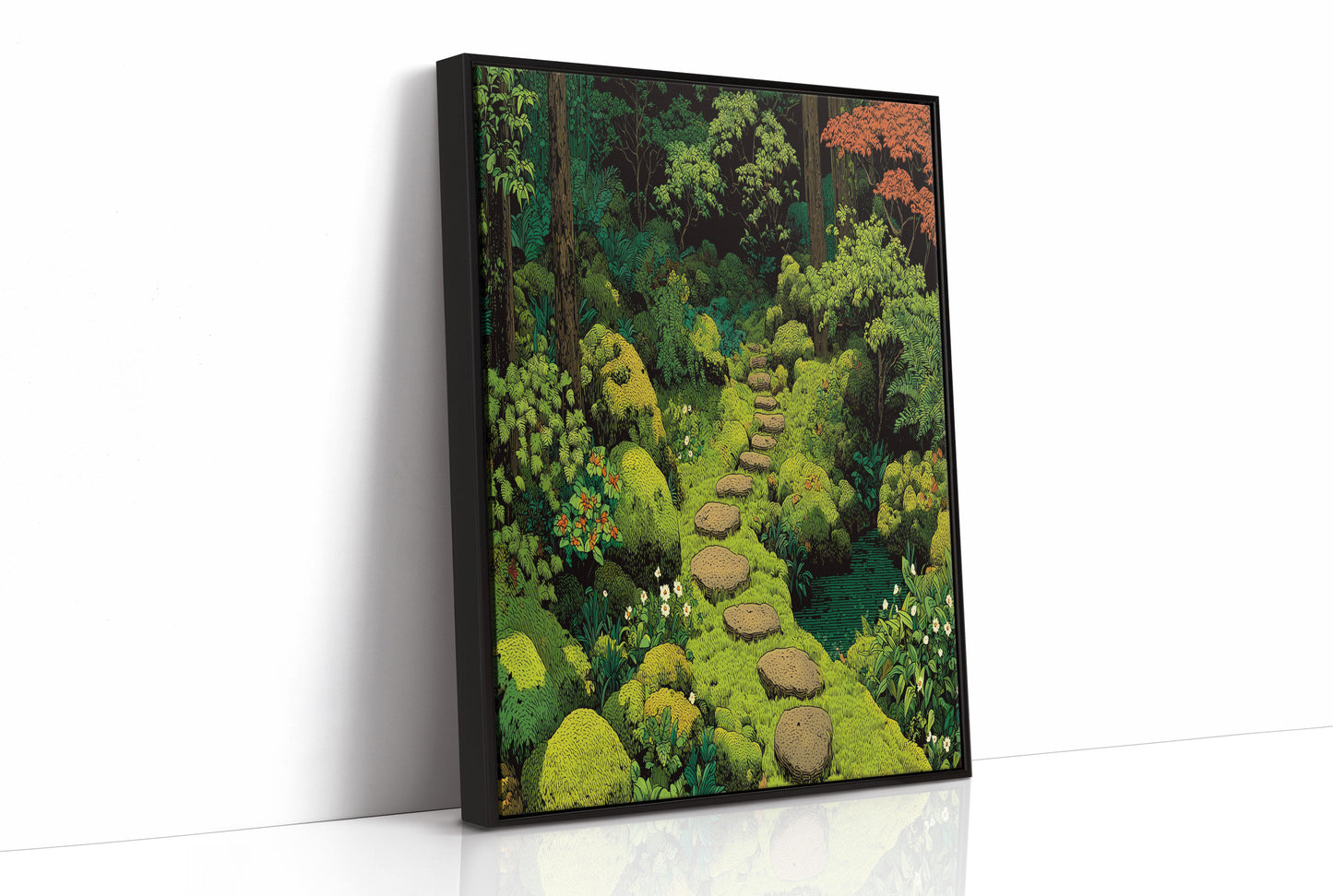 Stepping Stones Into the Green