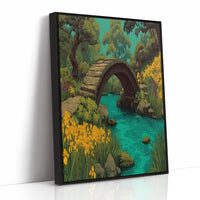 Stone Bridge Over Turquoise Waters
