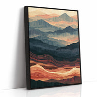 Dusk to Ember in Marquetry