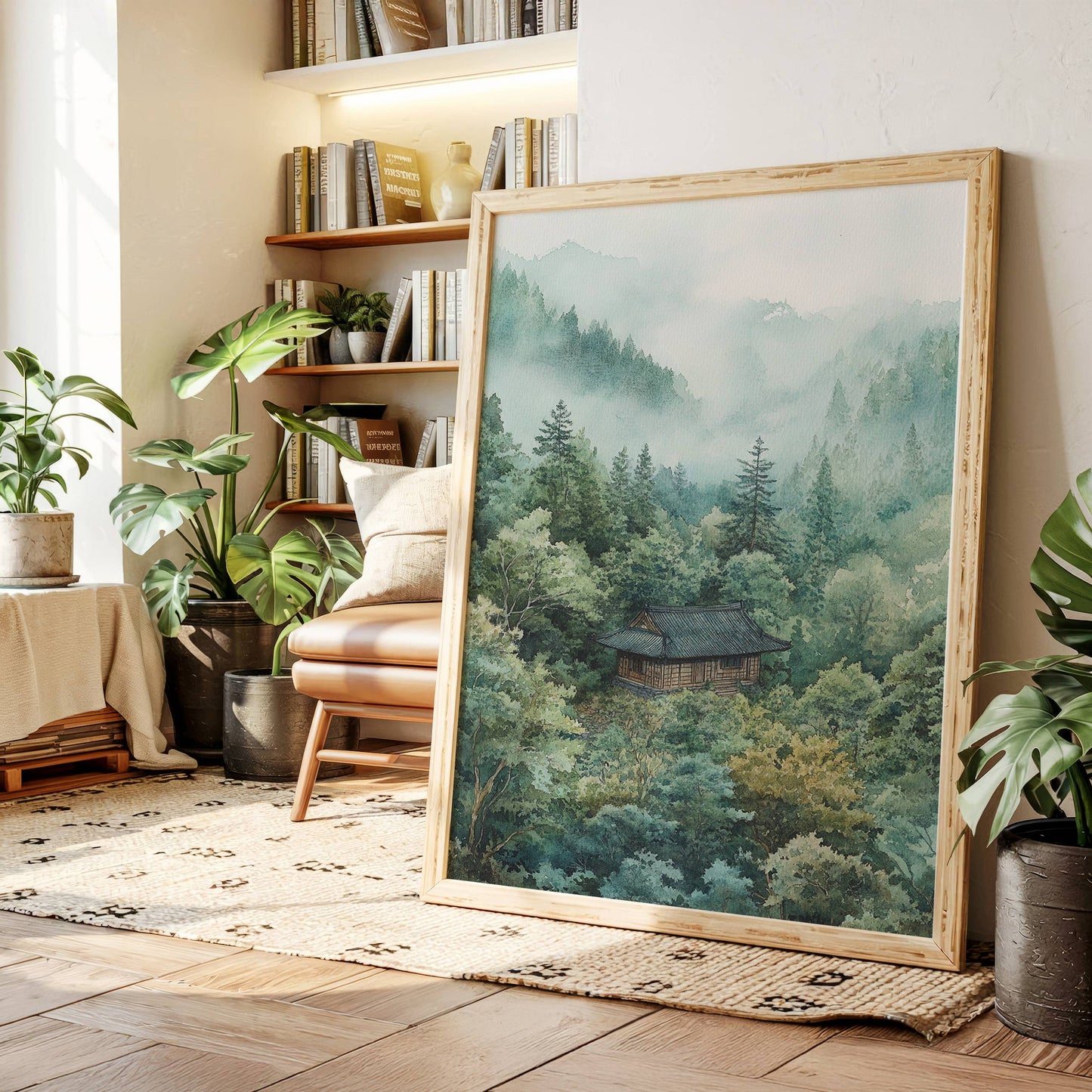 Mountain Mist Shelters Ancient Temple