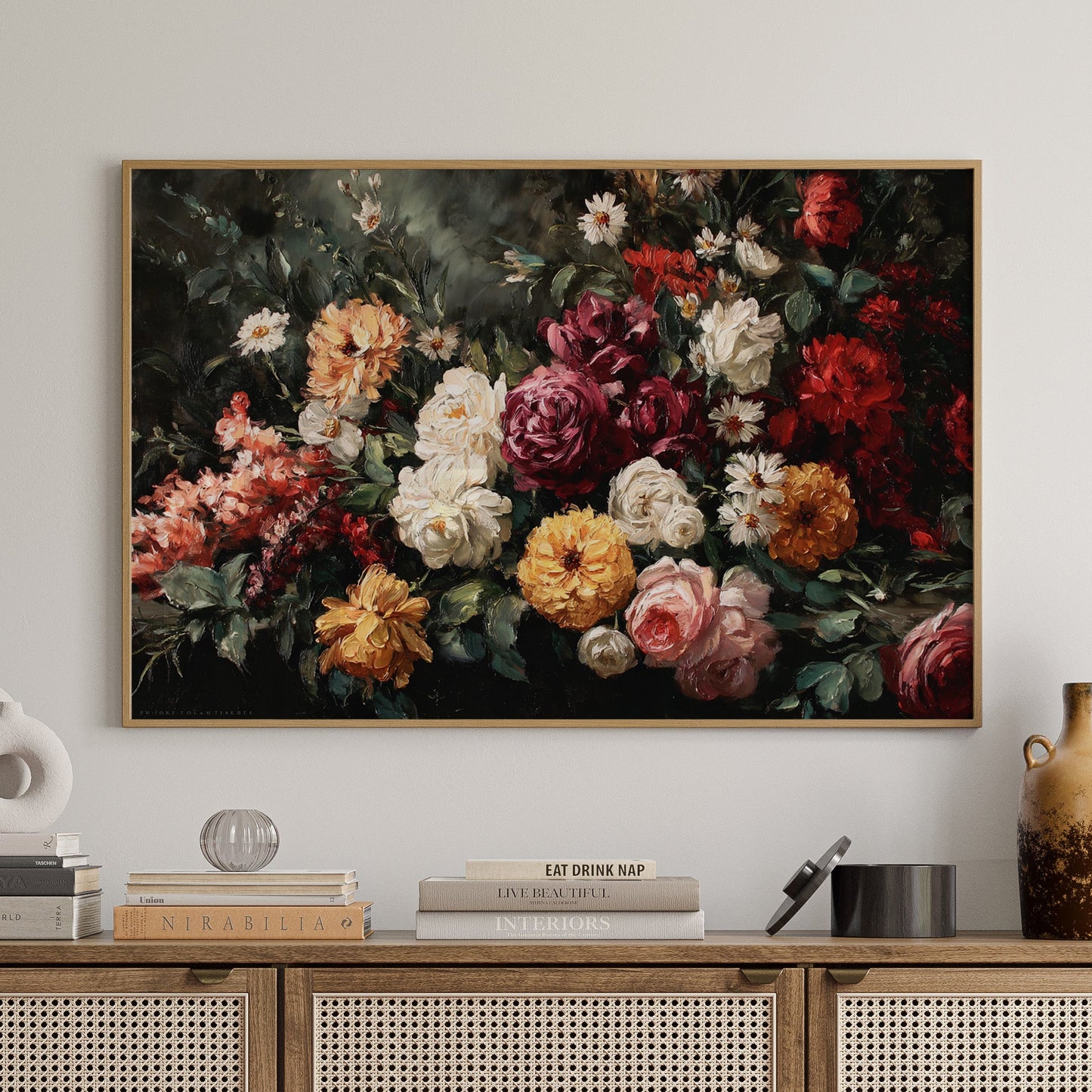Blooms Dance In Velvet Darkness
