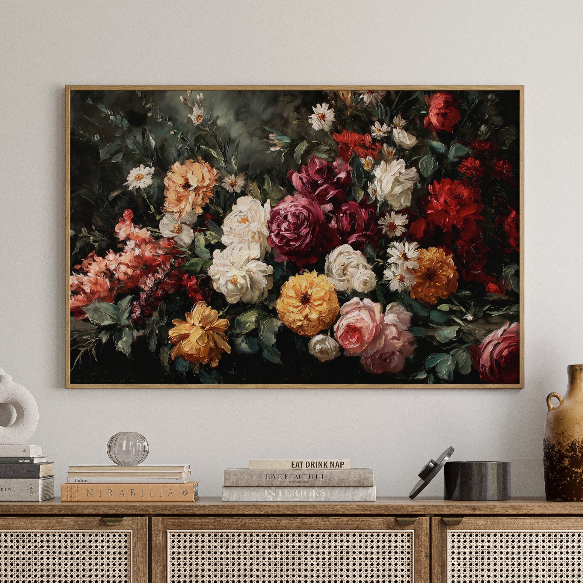 Blooms Dance In Velvet Darkness