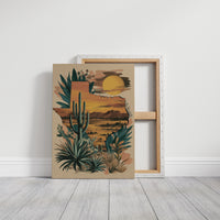 Saguaros Paint Their Evening Songs