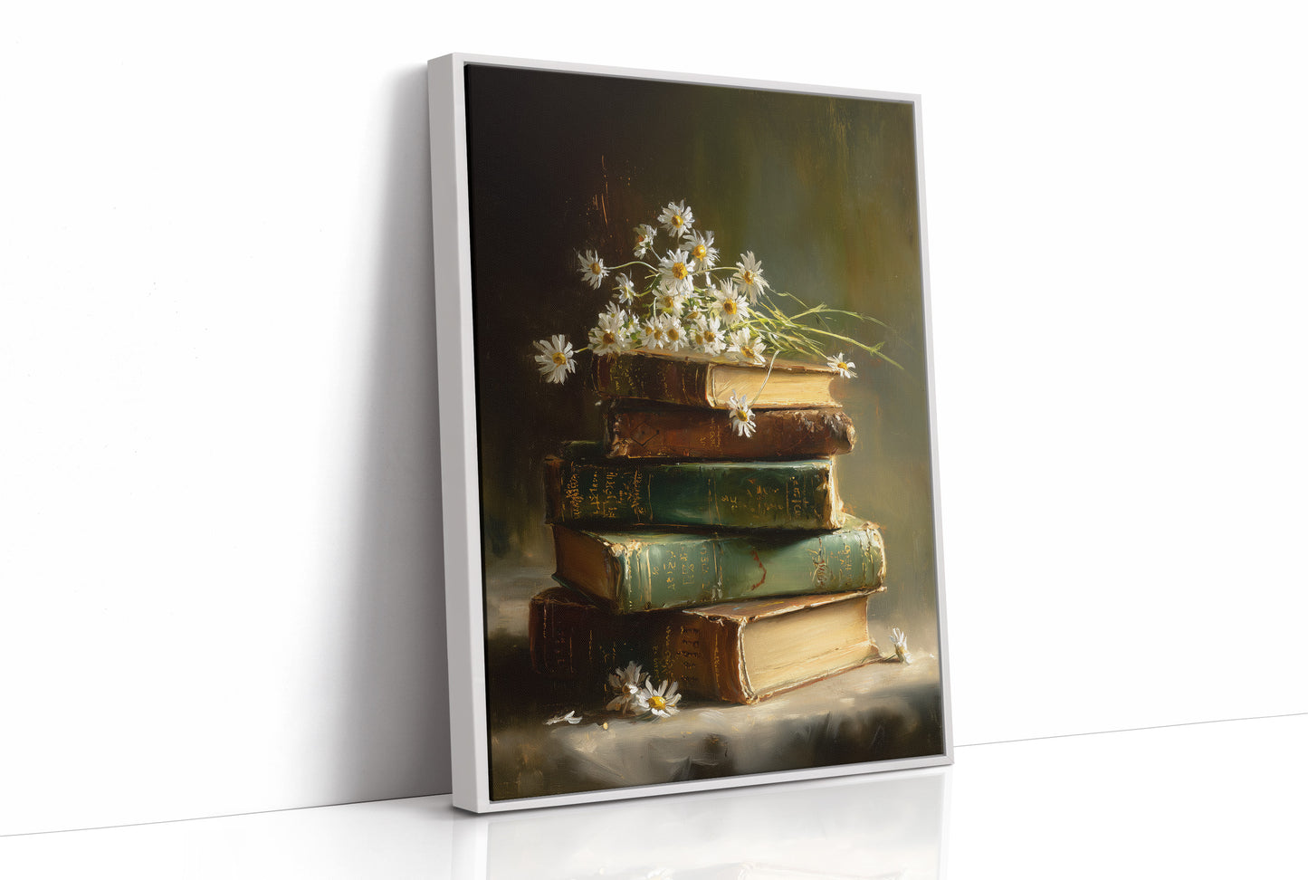 Daisies Rest On Vintage Wisdom