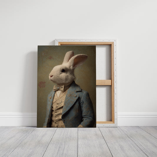 Noble Rabbit In Velvet Court