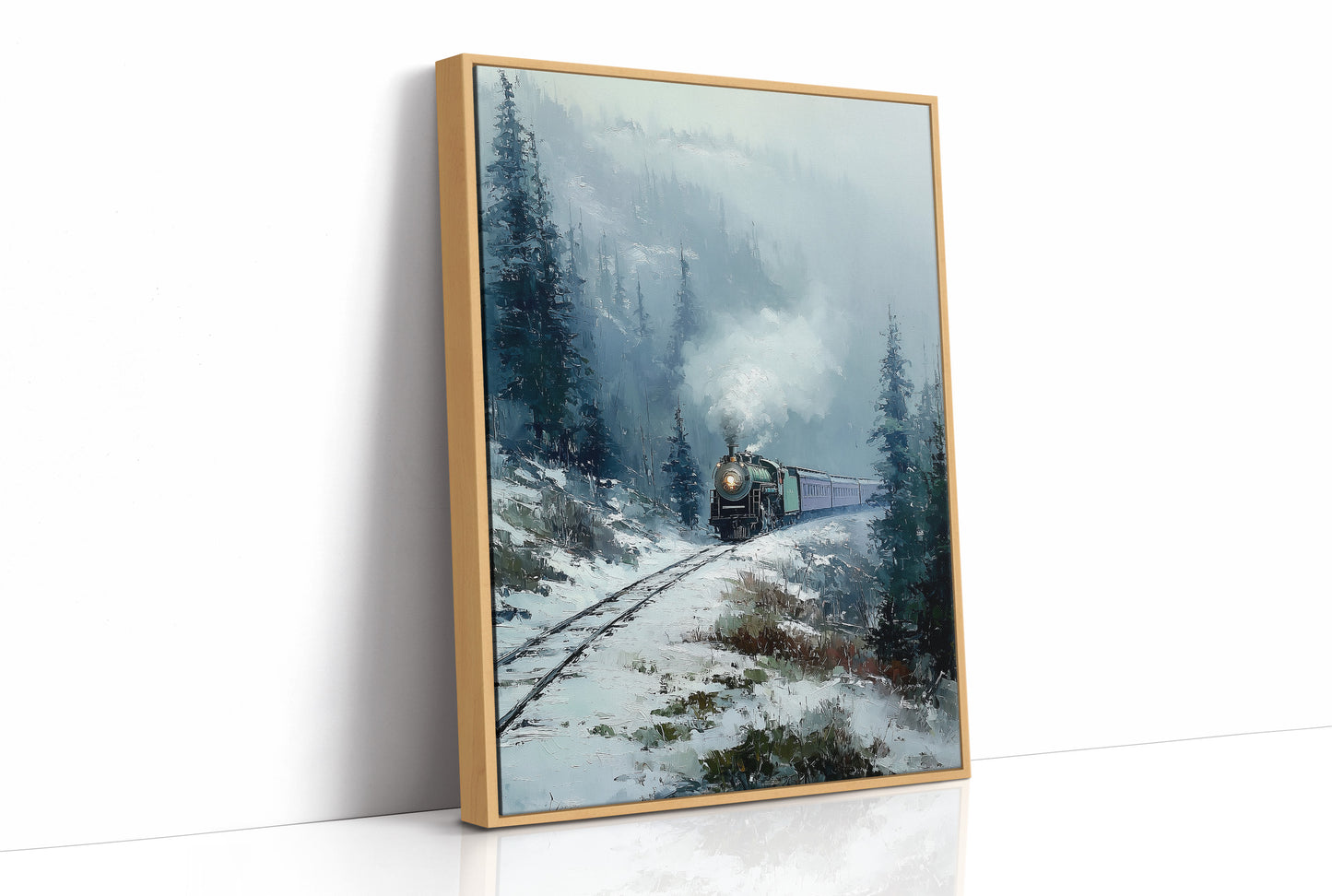 Steam Through the Silent Pines