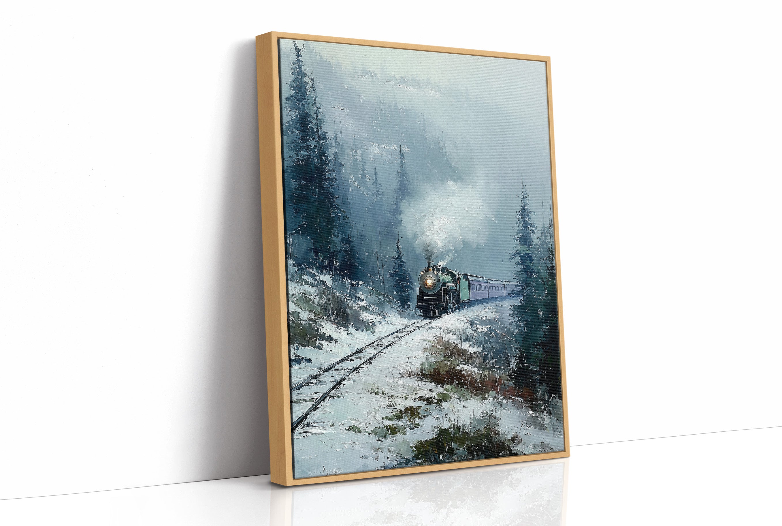 Steam Through the Silent Pines