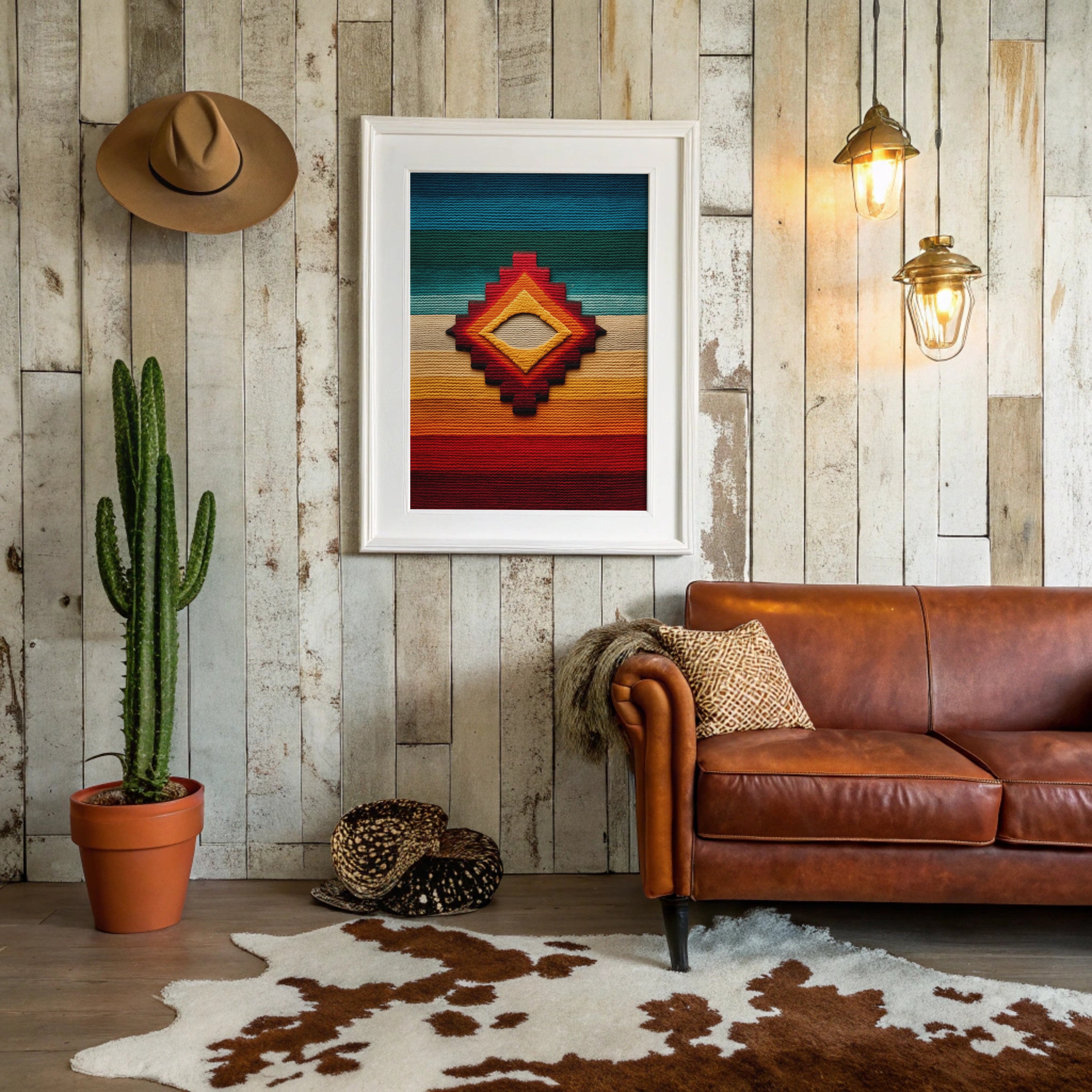 Sacred Symbols Paint Desert Horizons