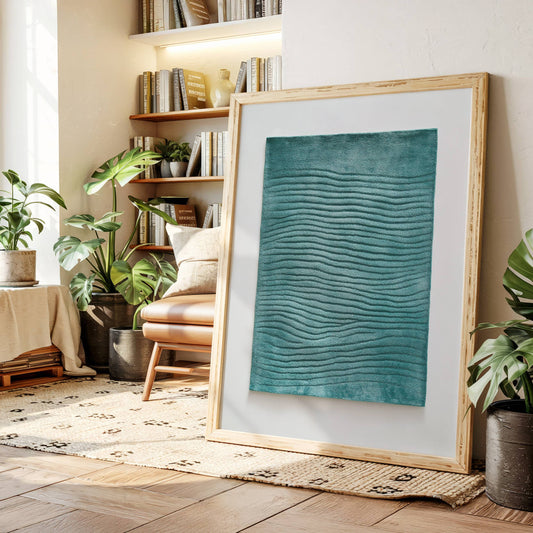 Tidal Rhythms In Seafoam Green