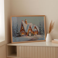 A Cottage Wrapped in Sugar Frosting