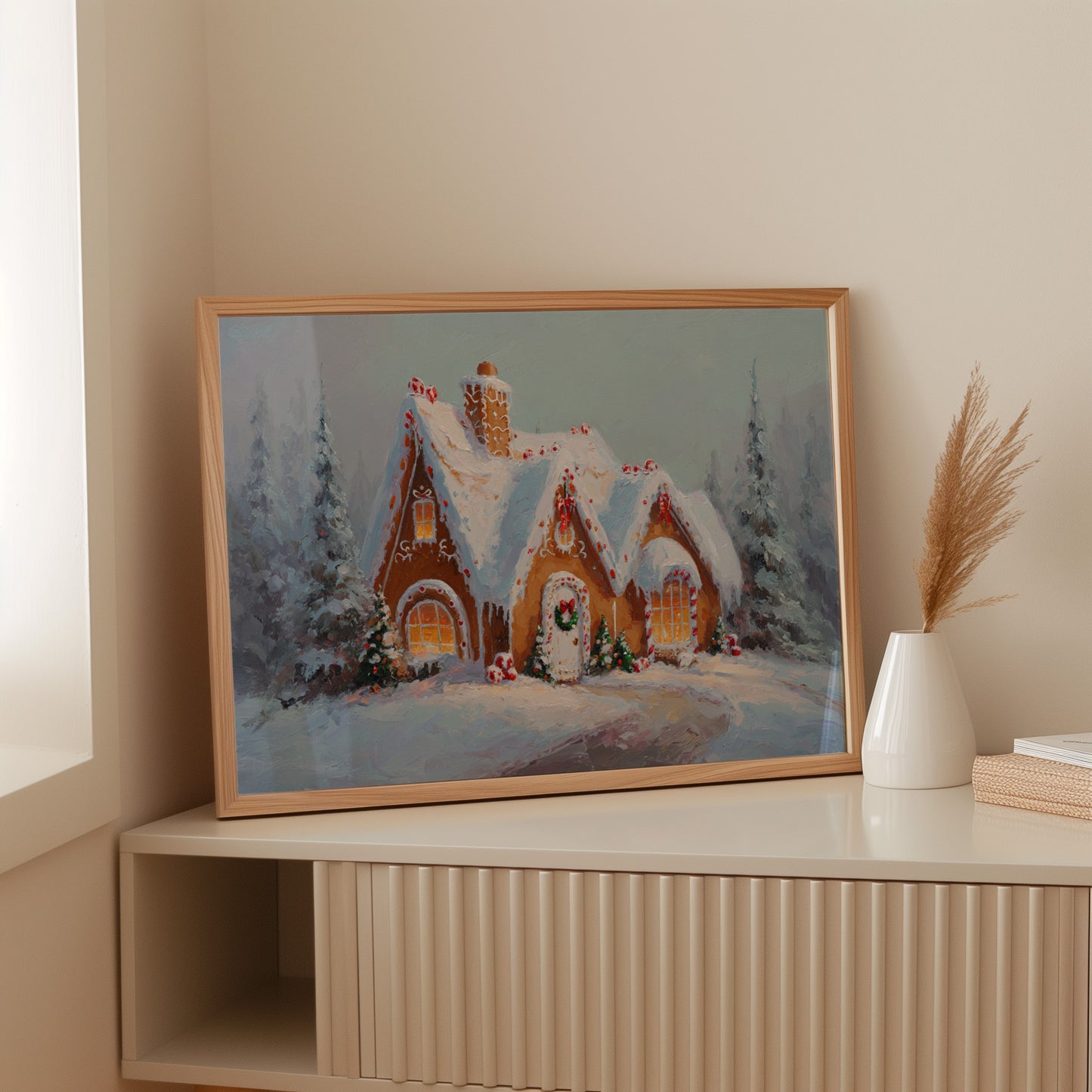 A Cottage Wrapped in Sugar Frosting