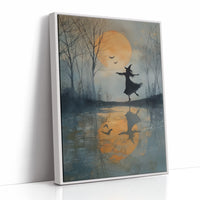 Moonlit Dance Across Still Waters