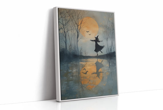 Moonlit Dance Across Still Waters