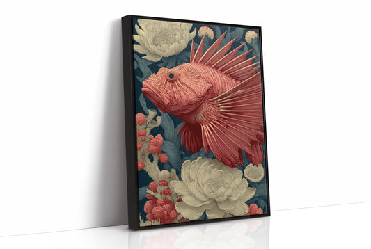 Lionfish Among the Peonies