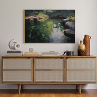 Mallards Find Their Secret Pool