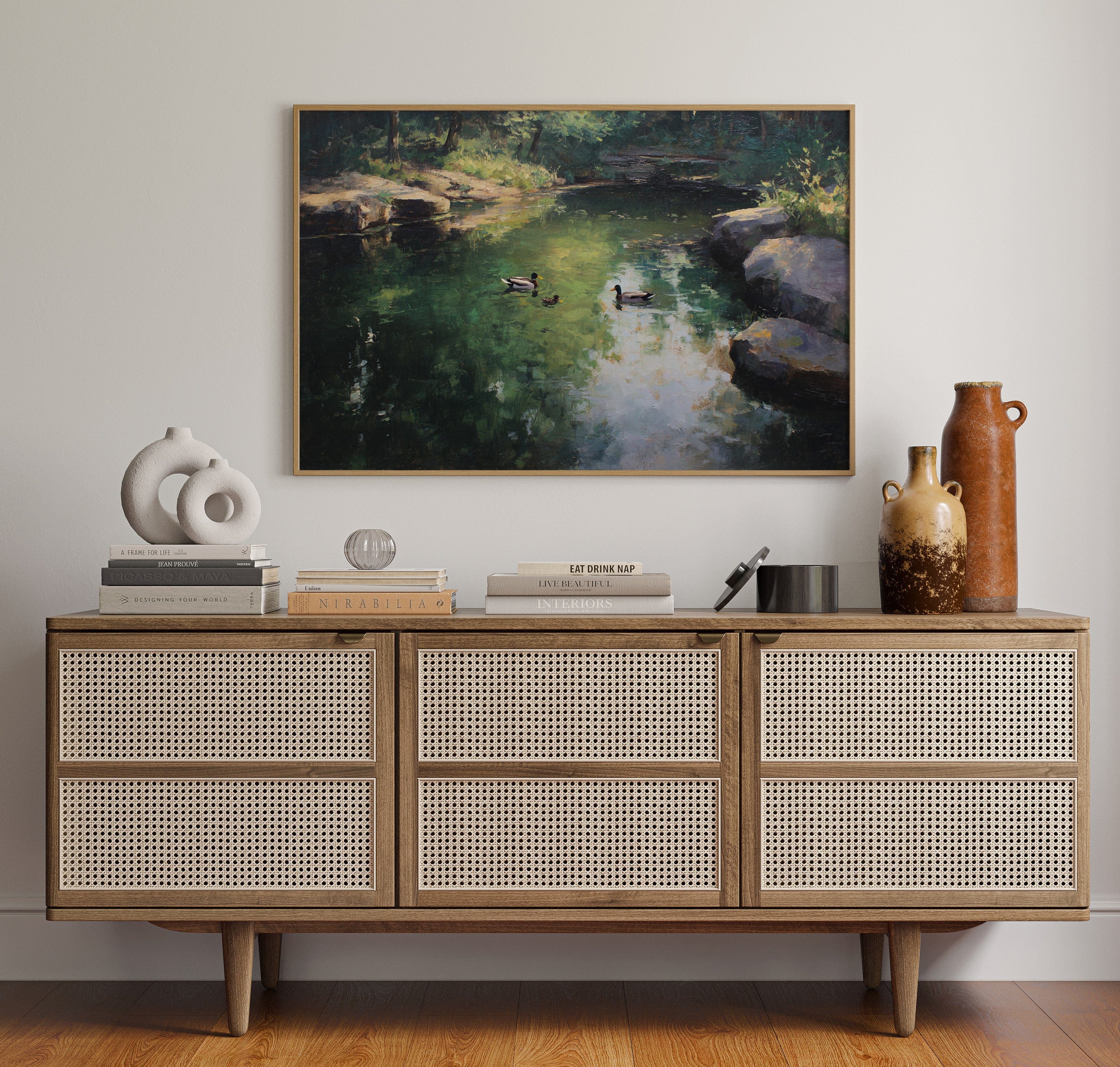 Mallards Find Their Secret Pool