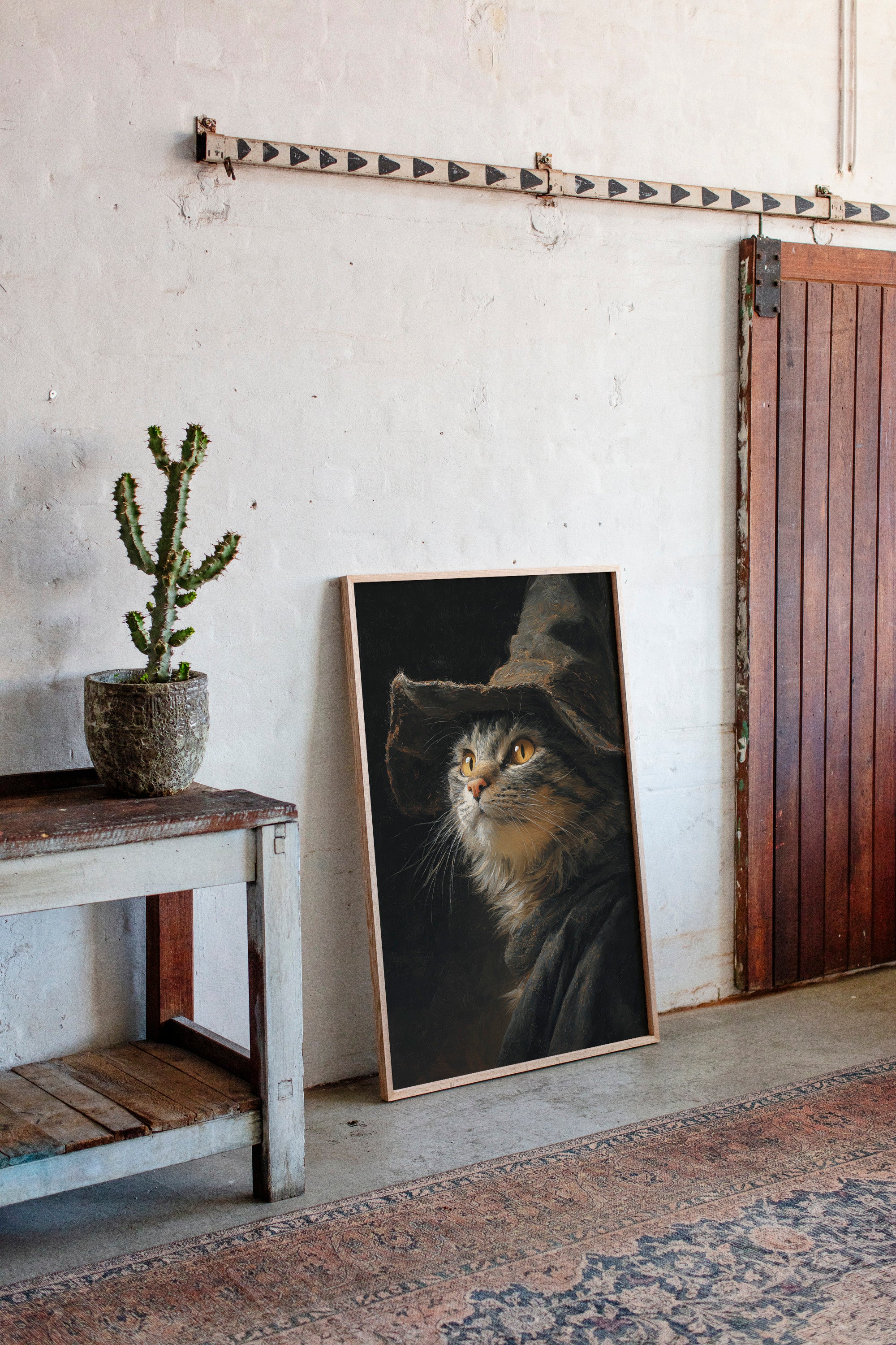 The Enigmatic Feline Mage