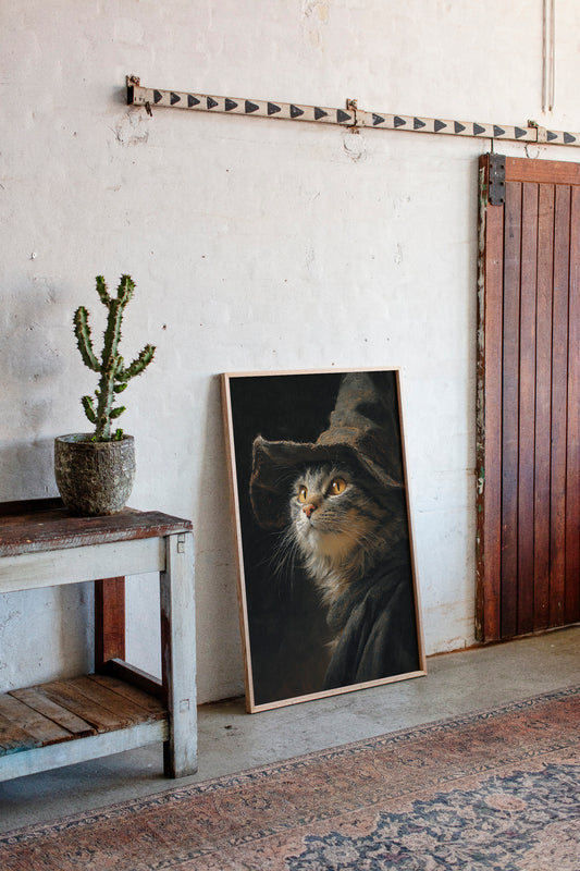 The Enigmatic Feline Mage