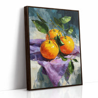 Three Oranges on a Lavender Day