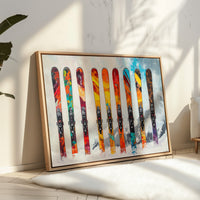 Mountain Colors Line Fresh Snow