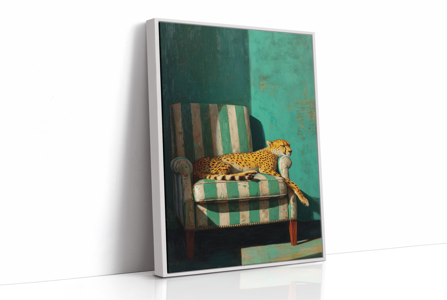 Resting Royalty in Emerald Light