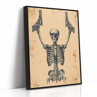 Guns Blazing: Skeleton Gunslinger