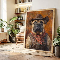 Bullmastiff Sheriff of the High Plains