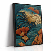 Golden Fins Amid the Reef
