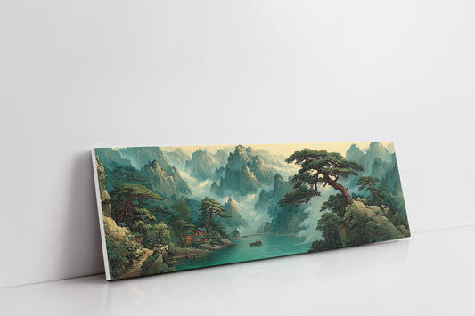 Pines Above The Silent Water