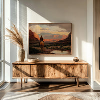 Red Rock Tales At Sunset