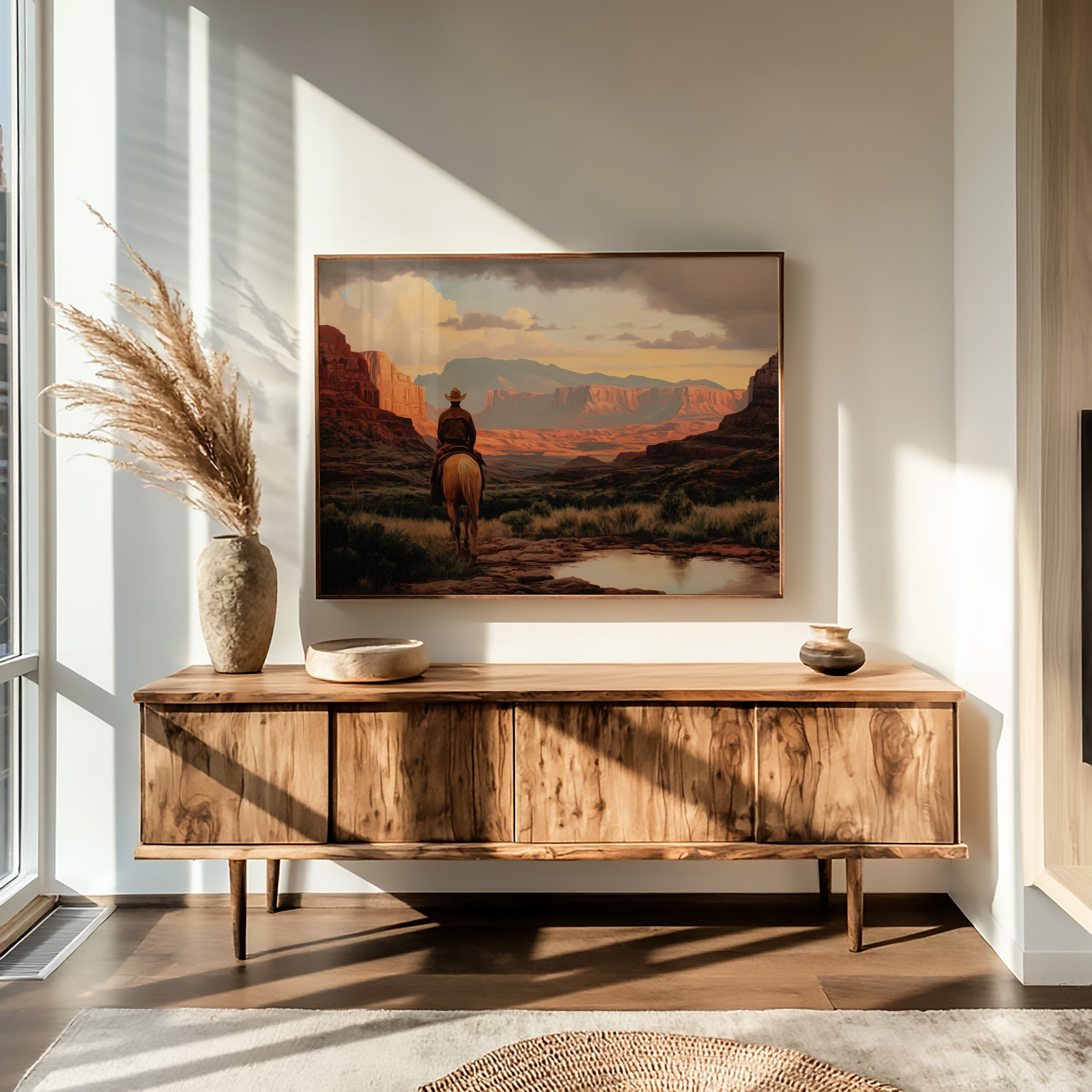 Red Rock Tales At Sunset