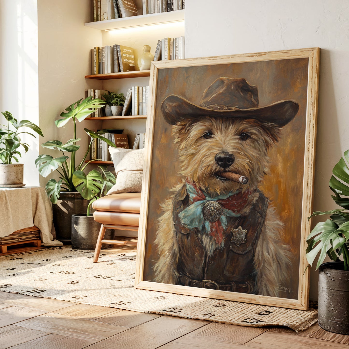 Wheaten Terrier Wild West Deputy