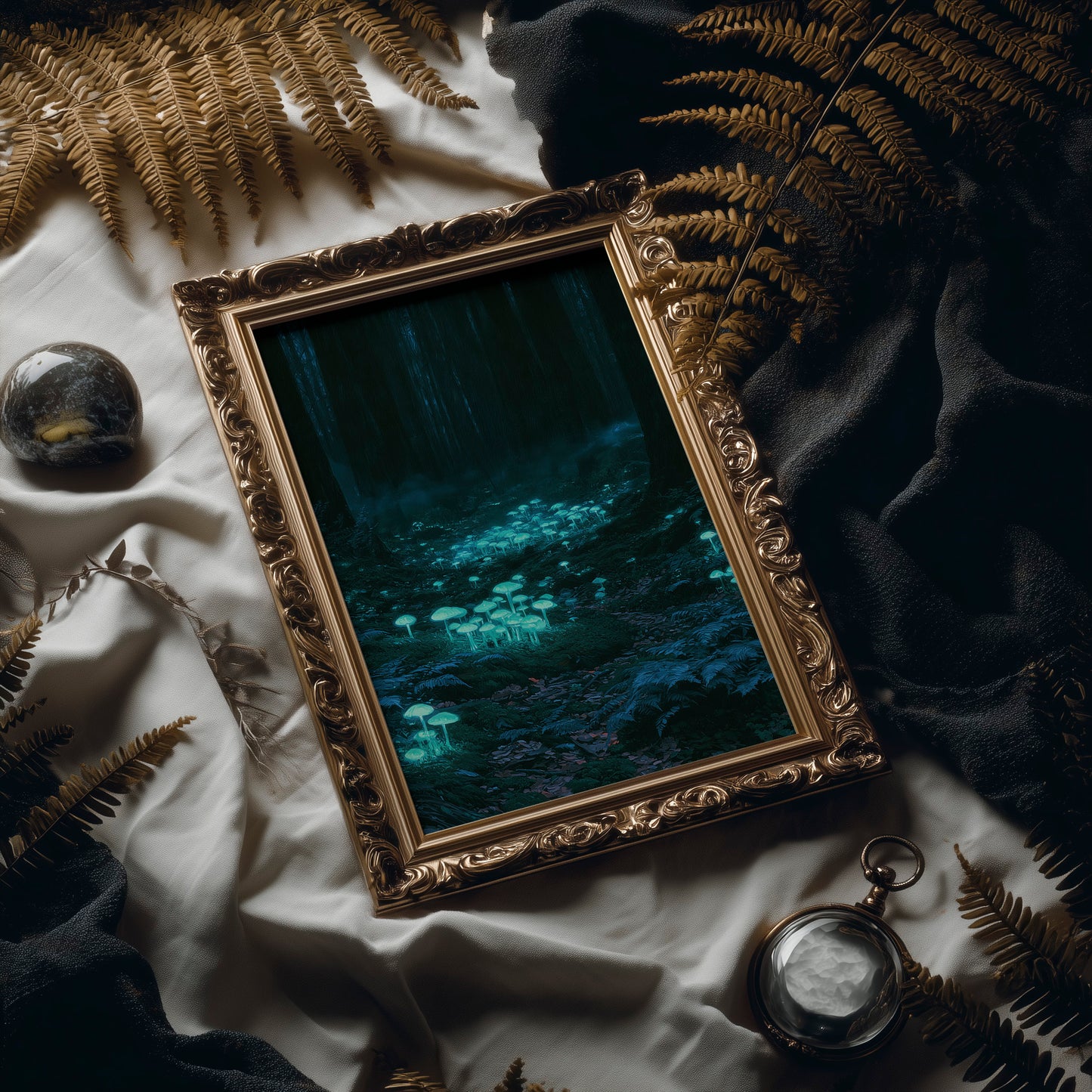 Where the Glow-Mushrooms Gather