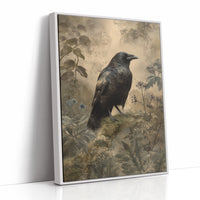 Raven's Perch Among Forgotten Flora