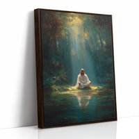 Divine Solitude in Woodland Sanctuary