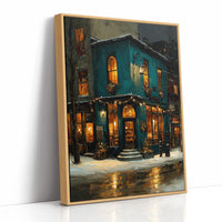 The Corner Shop in Snow