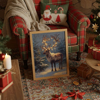 Starlit Antlers Pierce December Night