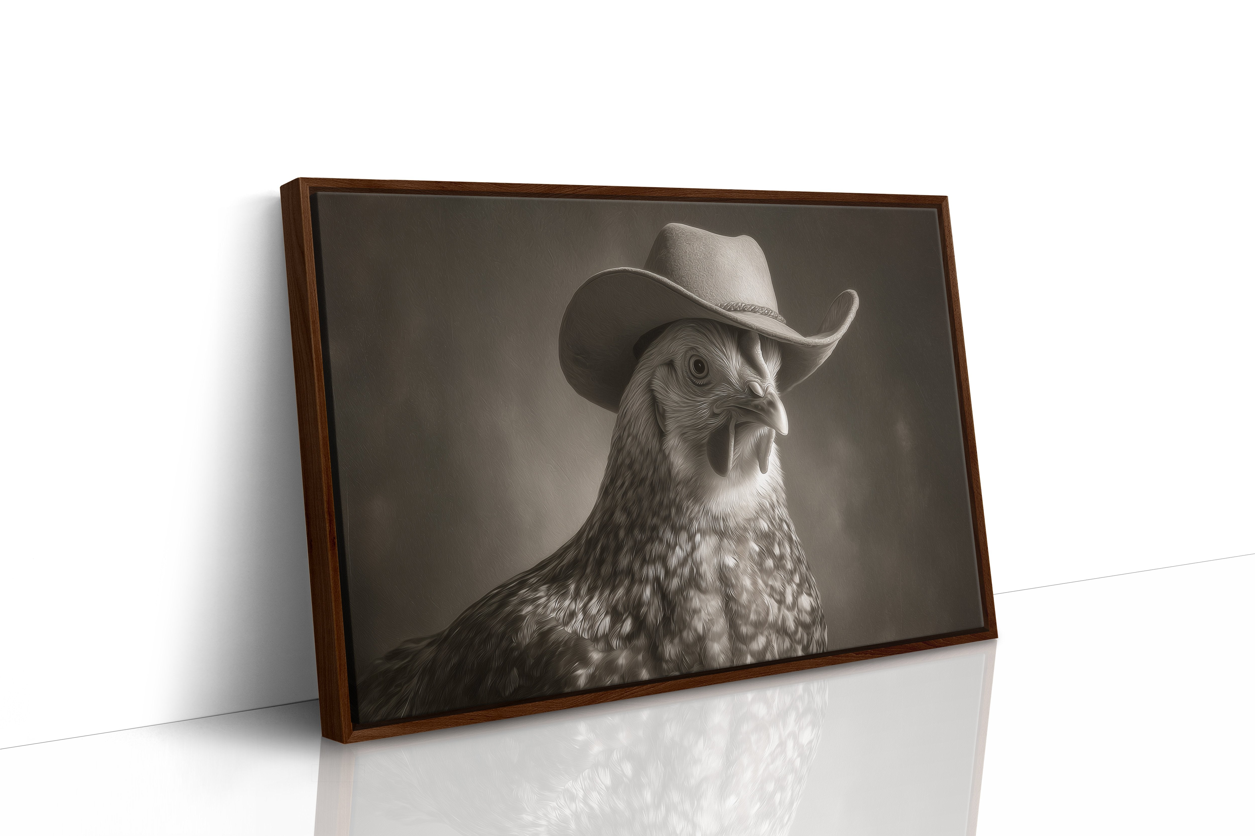 Barnyard Legend Wears Western Crown
