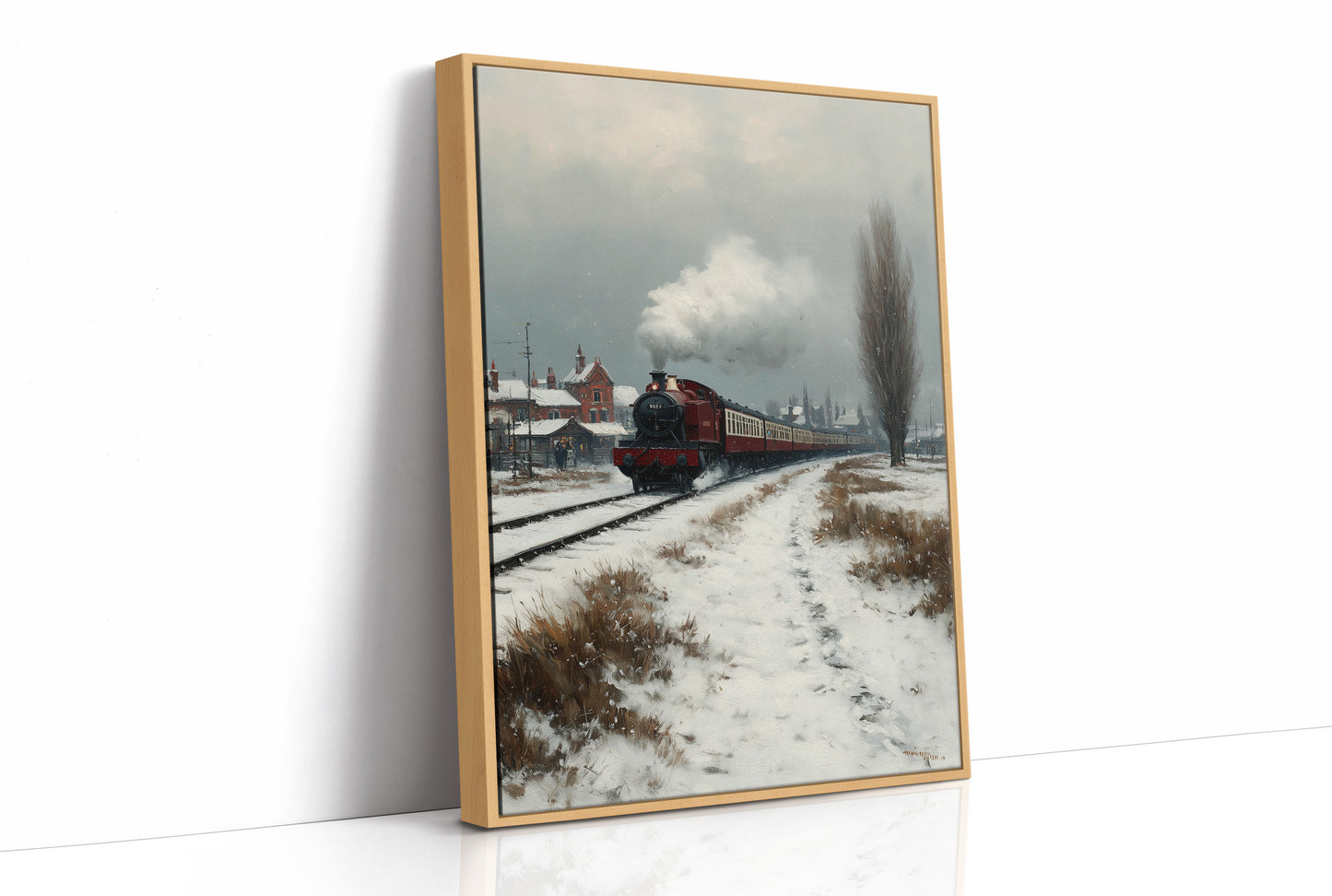 Departing the Snowy Station
