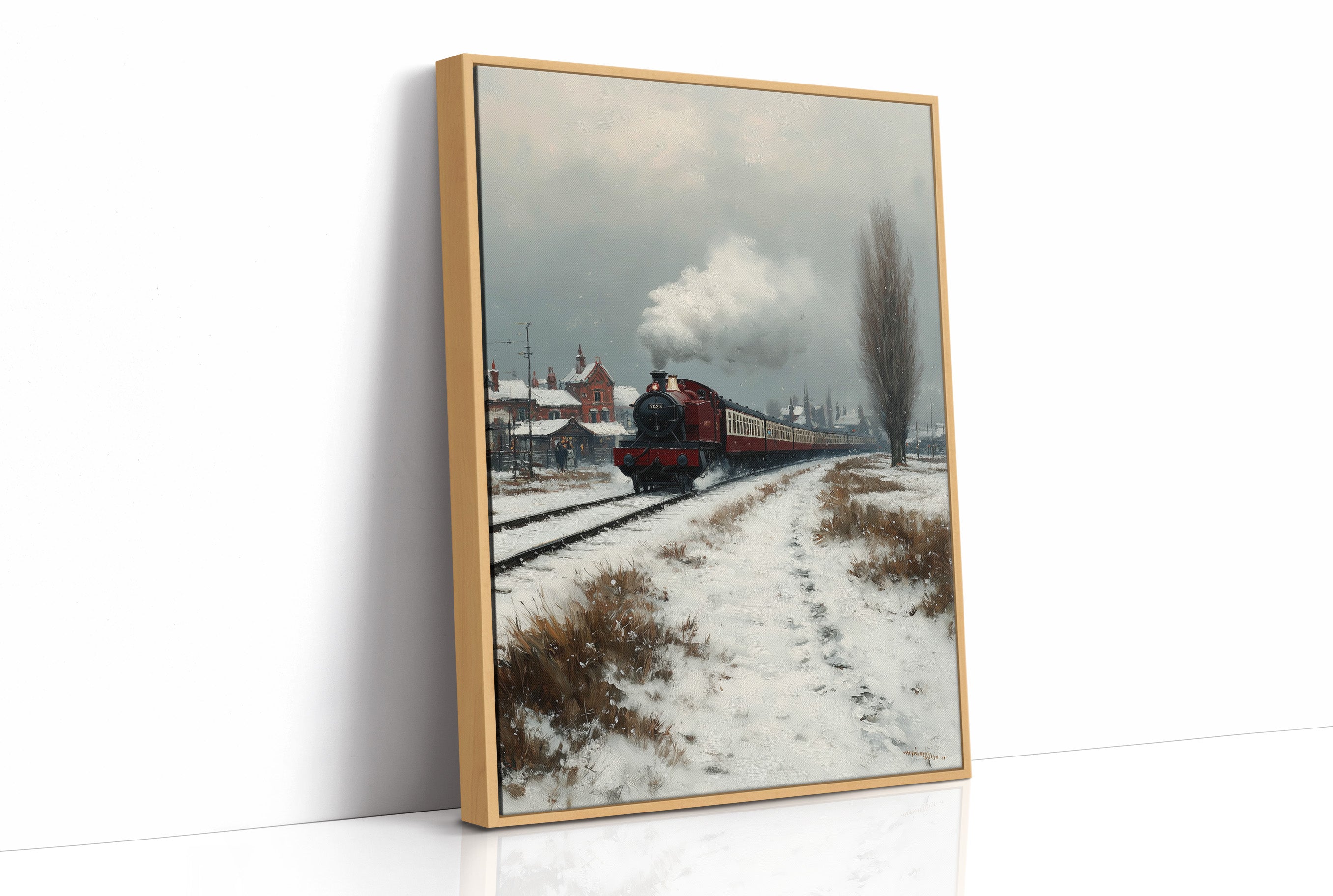Departing the Snowy Station