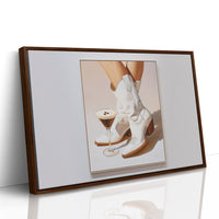 White Boots Raise A Toast