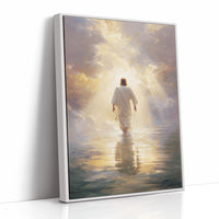 Light Breaks Through Sacred Waters