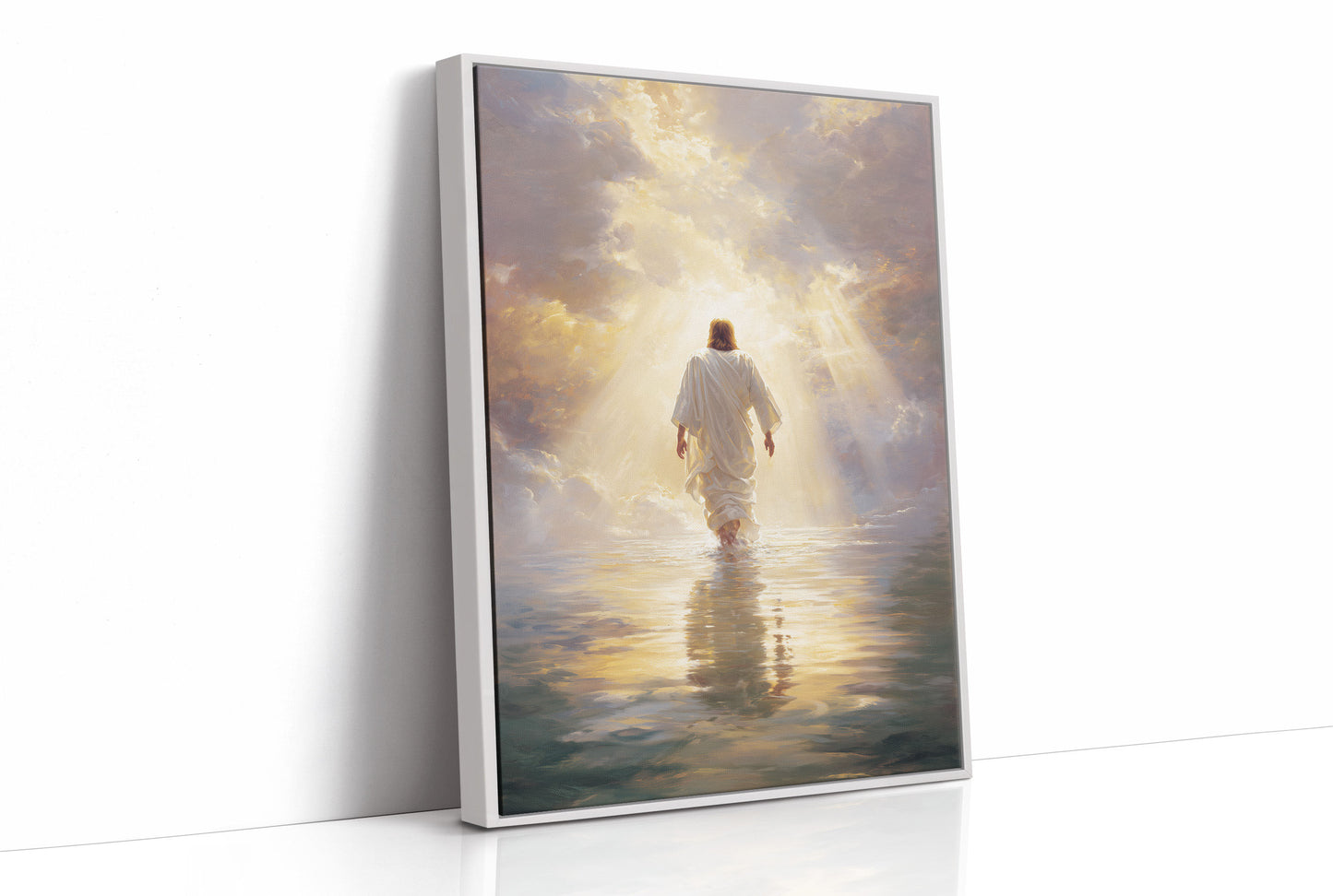 Light Breaks Through Sacred Waters