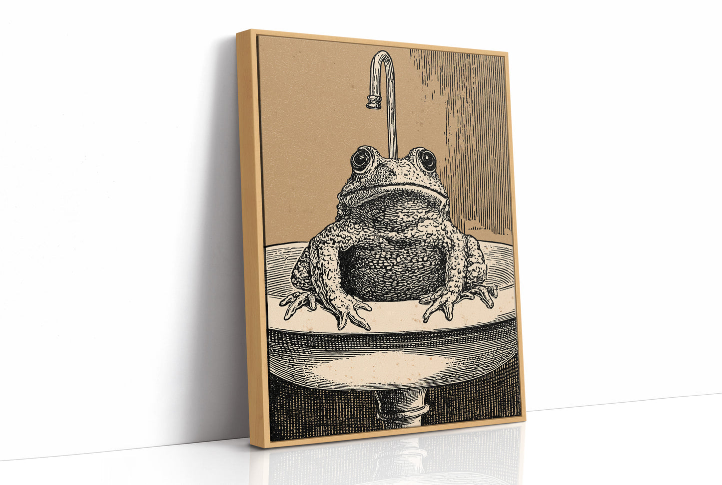 Toad Taking Over The Sink