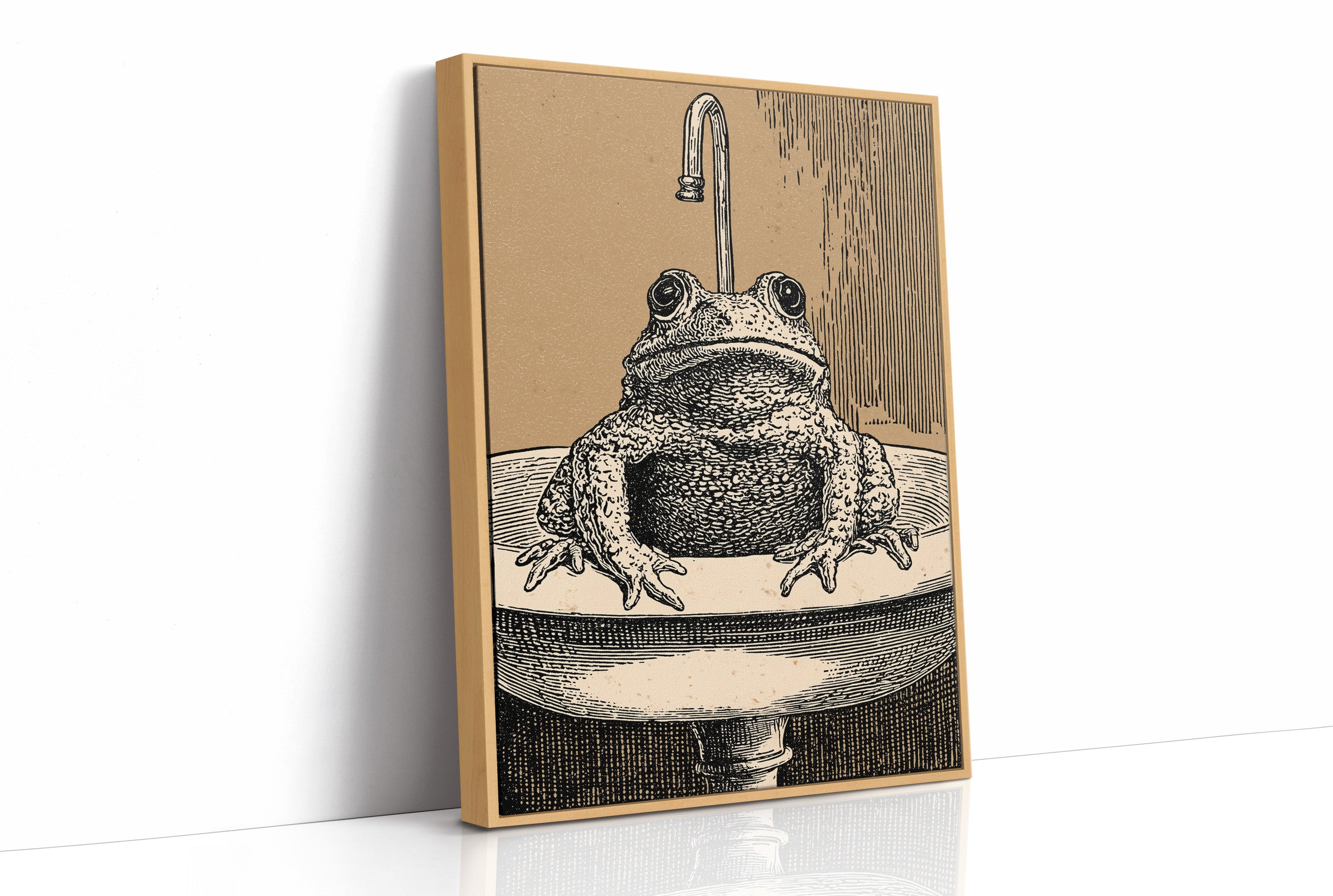 Toad Taking Over The Sink