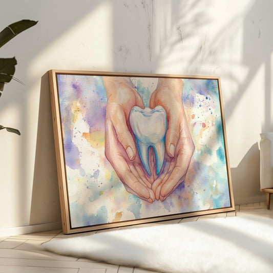 Gentle Hands Hold Healing Light